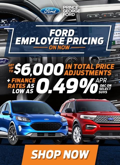 Your New & Used Ford Dealership | Prince George Ford